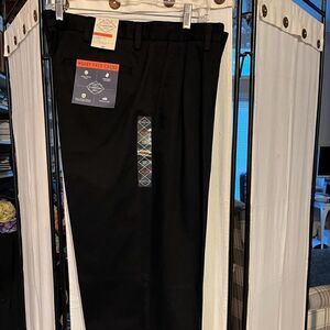 NWT St. John’s Bay pleat front Black Pants.